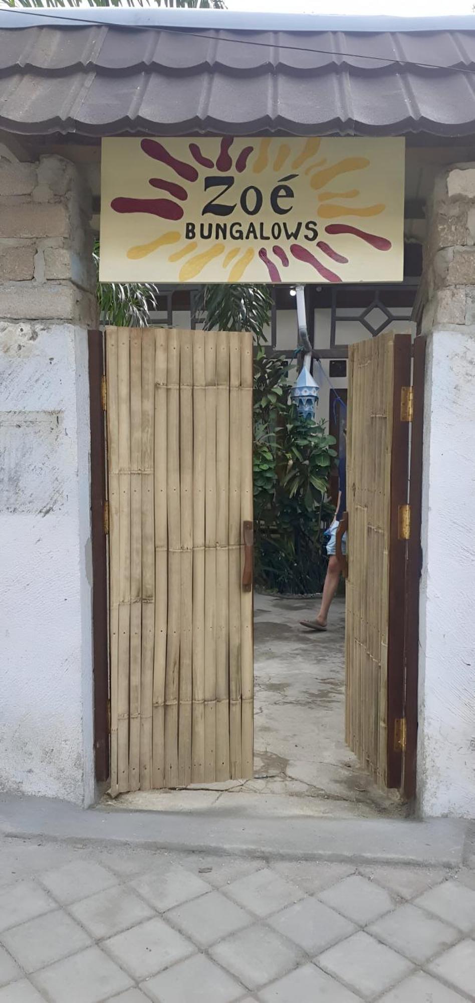 Zoe Bungalows Gili Trawangan Dış mekan fotoğraf
