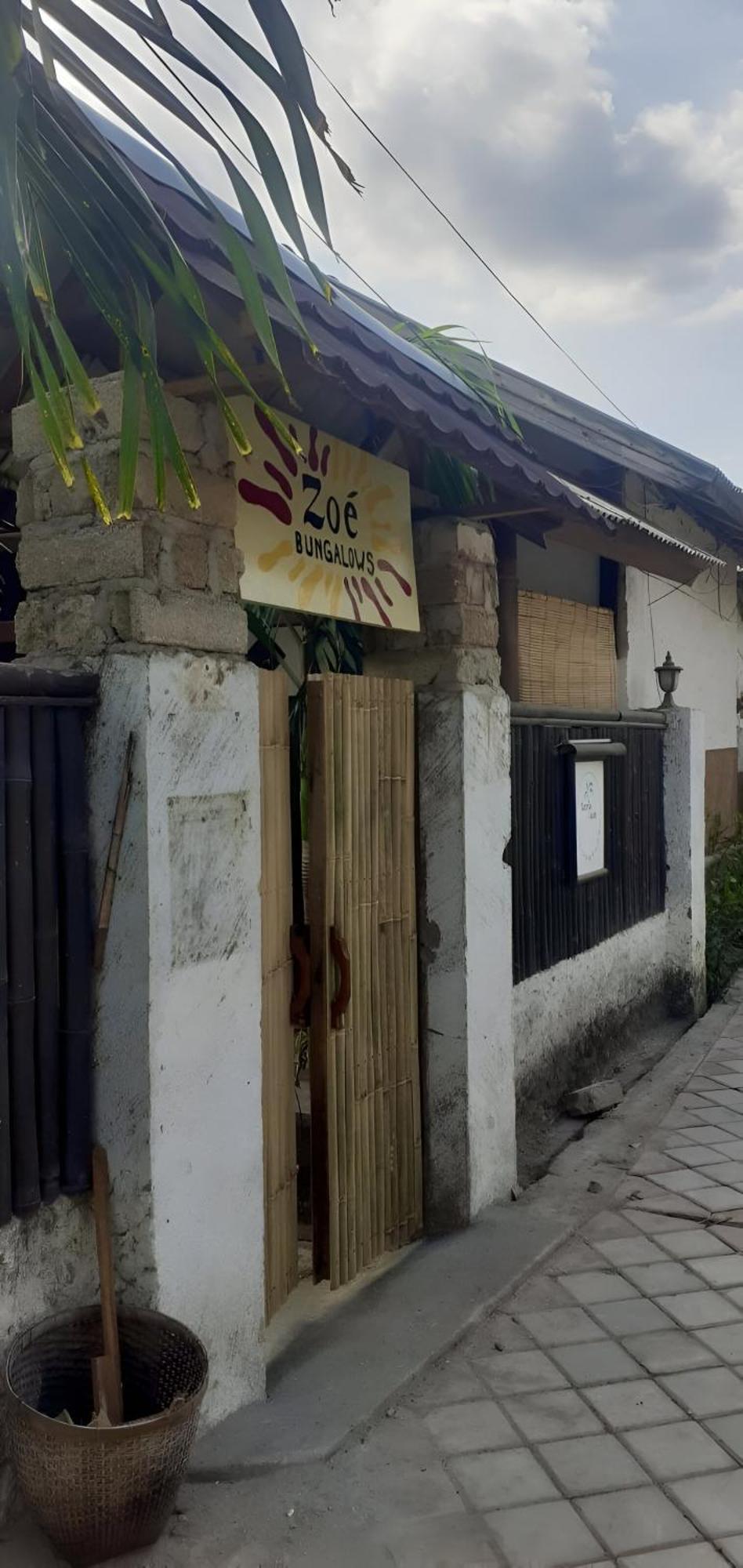 Zoe Bungalows Gili Trawangan Dış mekan fotoğraf